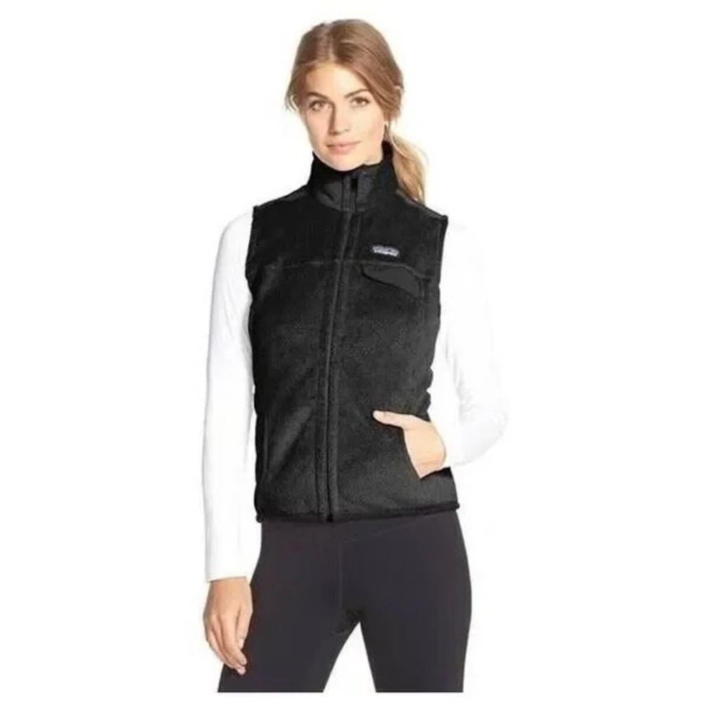 Patagonia ReTool Women's Black Fleece Vest